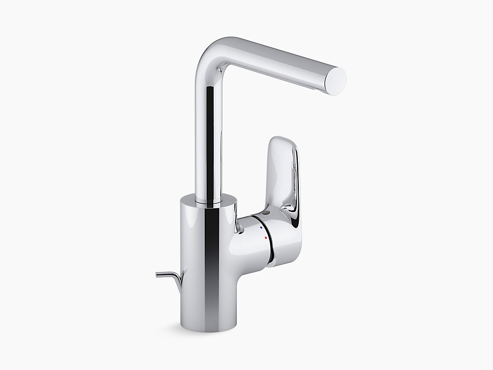 Kohler - Aleo®  Single-control lavatory faucet with swivel spout, without drain